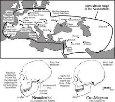 neanderthal range map
